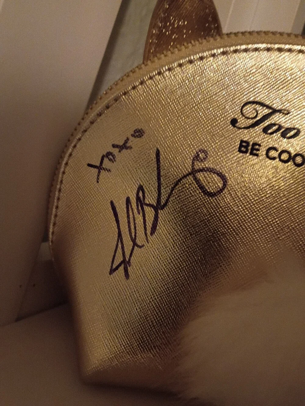 Jerrod Blandino Founder of Too Faced Cosmetics Autographed Bag